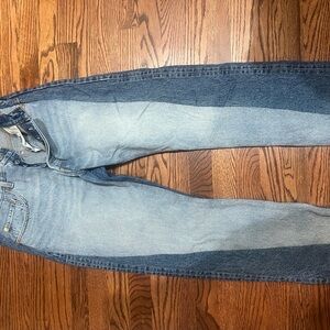 Levi's Blue Boyfriend Jeans with Authentic Fading